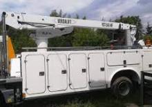 Nacele telescopice montate pe camion Versalift VST 248 NF
