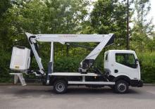 Nacele telescopice montate pe camion Klubb VT 48 NF