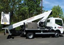 Nacele telescopice montate pe camion Klubb VT 55 NEXS