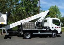 Nacele telescopice montate pe camion Klubb VT 55 NEXS