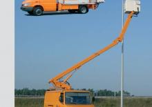 Nacele telescopice montate pe camion WUMAG WDT 135