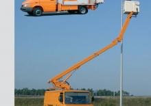 Nacele telescopice montate pe camion WUMAG WDT 155