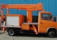 Nacele telescopice montate pe camion WUMAG WT 150
