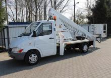 Nacele telescopice montate pe camion WUMAG WT 175