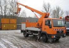Nacele telescopice montate pe camion WUMAG WT 180