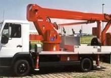 Nacele telescopice montate pe camion WUMAG WT 220