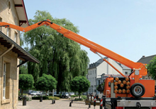 Nacele telescopice montate pe camion Palfinger WT 230