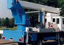 Nacele telescopice montate pe camion WUMAG WT 250 H