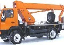 Nacele telescopice montate pe camion WUMAG WT 270