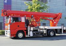 Nacele telescopice montate pe camion Wumag-Palfinger WT 370