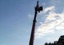Nacele telescopice montate pe camion WUMAG WT 400