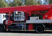 Nacele telescopice montate pe camion WUMAG WT 450