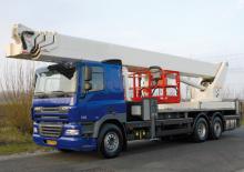 Nacele telescopice montate pe camion Palfinger WT 530