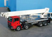 Nacele telescopice montate pe camion Palfinger WT 610