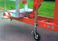 Nacele telescopice montate pe trailer Thomas Hoogwerkers 180 NWT