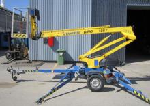 Nacele telescopice montate pe trailer Dino Lift Dino 105 T