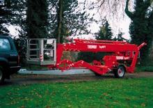 Nacele telescopice montate pe trailer TEUPEN Gepard 17 T User