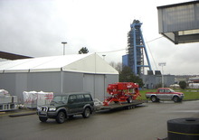 Nacele telescopice montate pe trailer TEUPEN Gepard 25 T