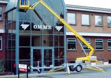 Nacele telescopice montate pe trailer OMMELIFT Omme 1050E
