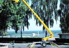 Nacele telescopice montate pe trailer OMMELIFT Omme 1250 EZ