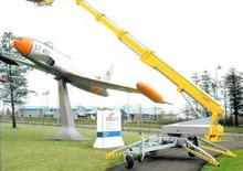 Nacele telescopice montate pe trailer OMMELIFT Omme 2100EB