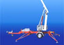 Nacele telescopice montate pe trailer Jumbo Lift T 12