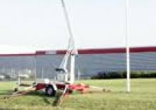 Nacele telescopice montate pe trailer Jumbo Lift T 15