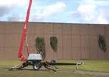 Nacele telescopice montate pe trailer Jumbo Lift T 24 E