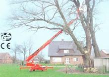 Nacele telescopice montate pe trailer Ruthmann TA 210 E