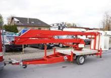 Nacele telescopice montate pe trailer TEUPEN TL 15