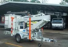 Nacele telescopice montate pe trailer Colombo Giuseppe TLC 122 R