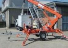 Nacele telescopice montate pe trailer Colombo Giuseppe TLC 16 R