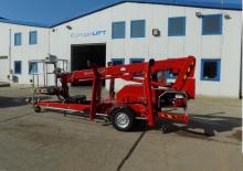 Nacele telescopice montate pe trailer EuropeLift TM 13 T