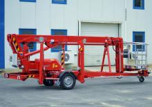 Nacele telescopice montate pe trailer EuropeLift TM 16 TJ