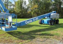 Nacele telescopice pe roți Genie S 80 D