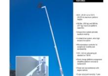 Nacele telescopice pe roți Terex Aerials TB 85