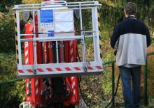 Nacele cu braț articulat pe șenile Ruthmann BLUELIFT B53