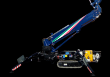 Nacele telescopice pe șenile CELA DT80 Spyder