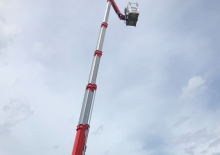 Nacele telescopice pe șenile TEUPEN LEO30T plus