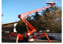 Nacele telescopice pe șenile SUP S 19