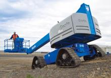 Nacele telescopice pe șenile Genie S-40 TraX