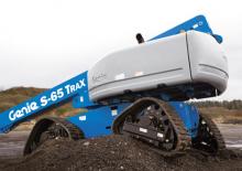 Nacele telescopice pe șenile Genie S-65 TraX
