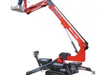 Nacele telescopice pe șenile Platform Basket SPIDER 13.80