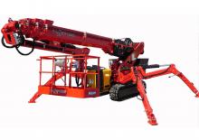 Nacele telescopice pe șenile Platform Basket SPIDER 30 WE