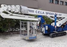 Nacele telescopice pe șenile CELA Spyder 260