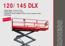 Platforme de ridicare de tip foarfecă pe roți Manitou 145 DLX