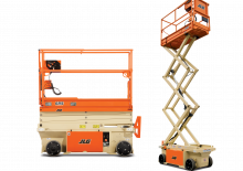 Platforme de ridicare de tip foarfecă pe roți JLG 6RS