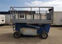 Platforme de ridicare de tip foarfecă pe roți Genie TKD Genie V 2470