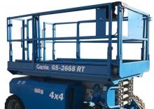Platforme de ridicare de tip foarfecă pe roți Genie TKD GS 2668 RT