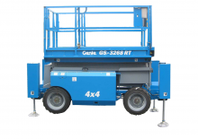 Platforme de ridicare de tip foarfecă pe roți Genie TKD GS 3268 RT